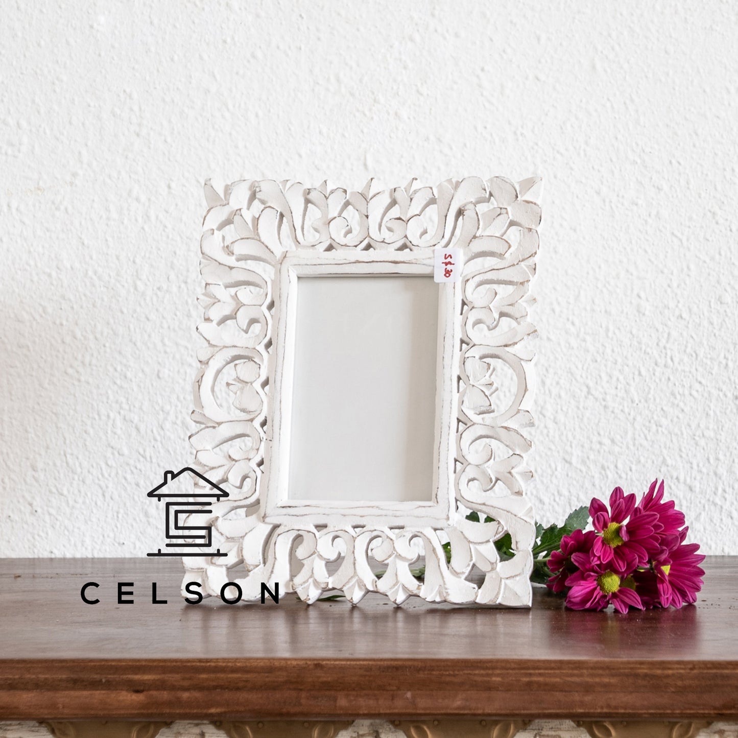 Howard Hand Carved Photo Frame