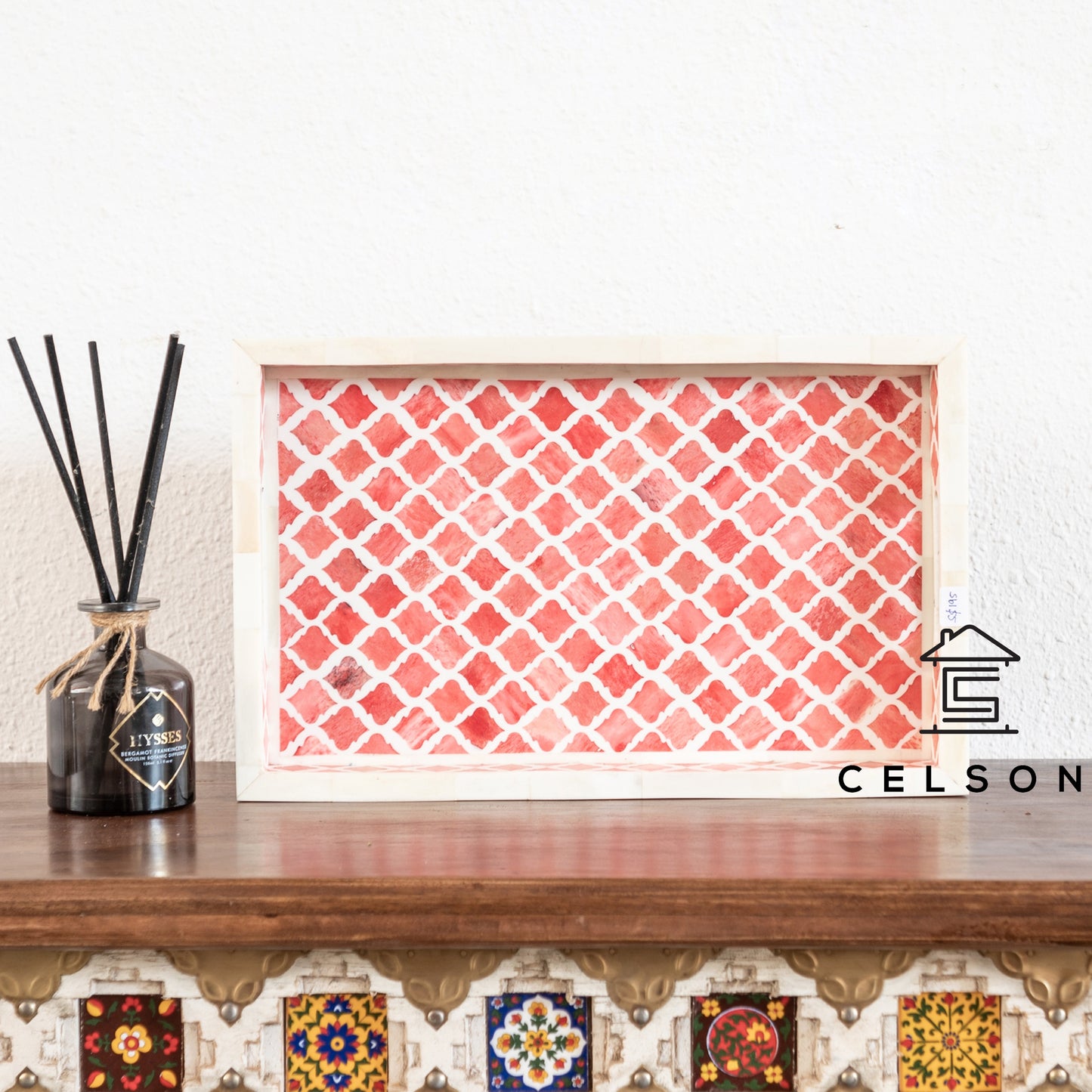 Hailey Bone Inlay Tray