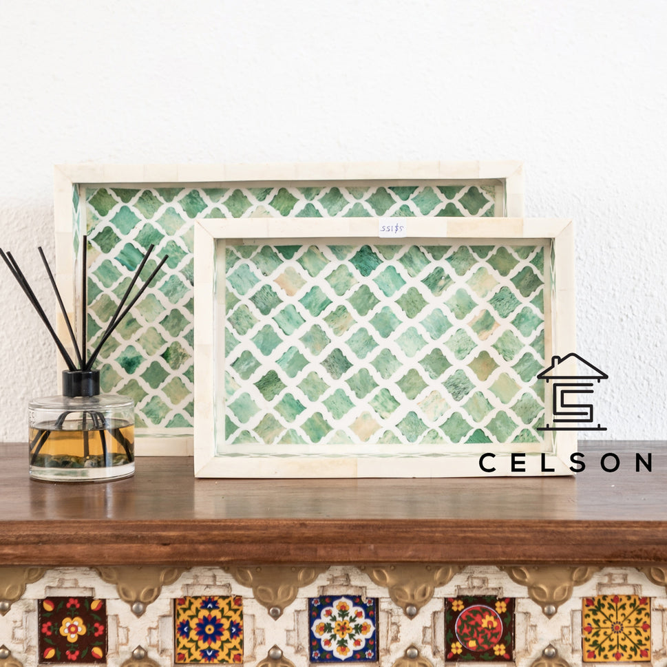 Chloe Bone Inlay Tray