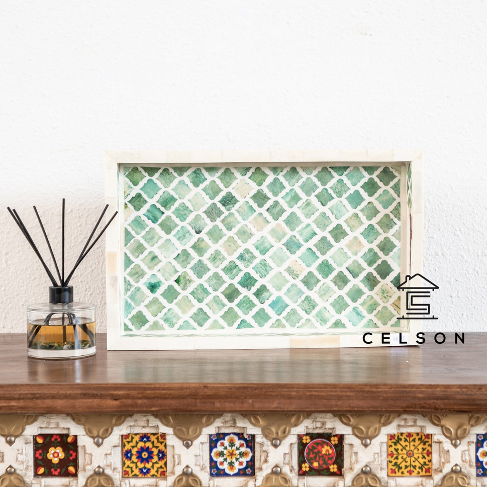 Chloe Bone Inlay Tray
