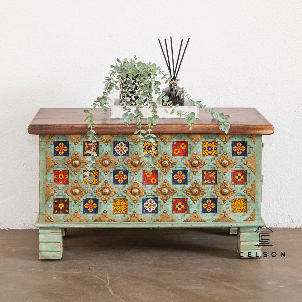 Keira Brass & Tile Heritage Trunk