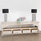 Switch Jenn Hand Carved TV Cabinet 2 image