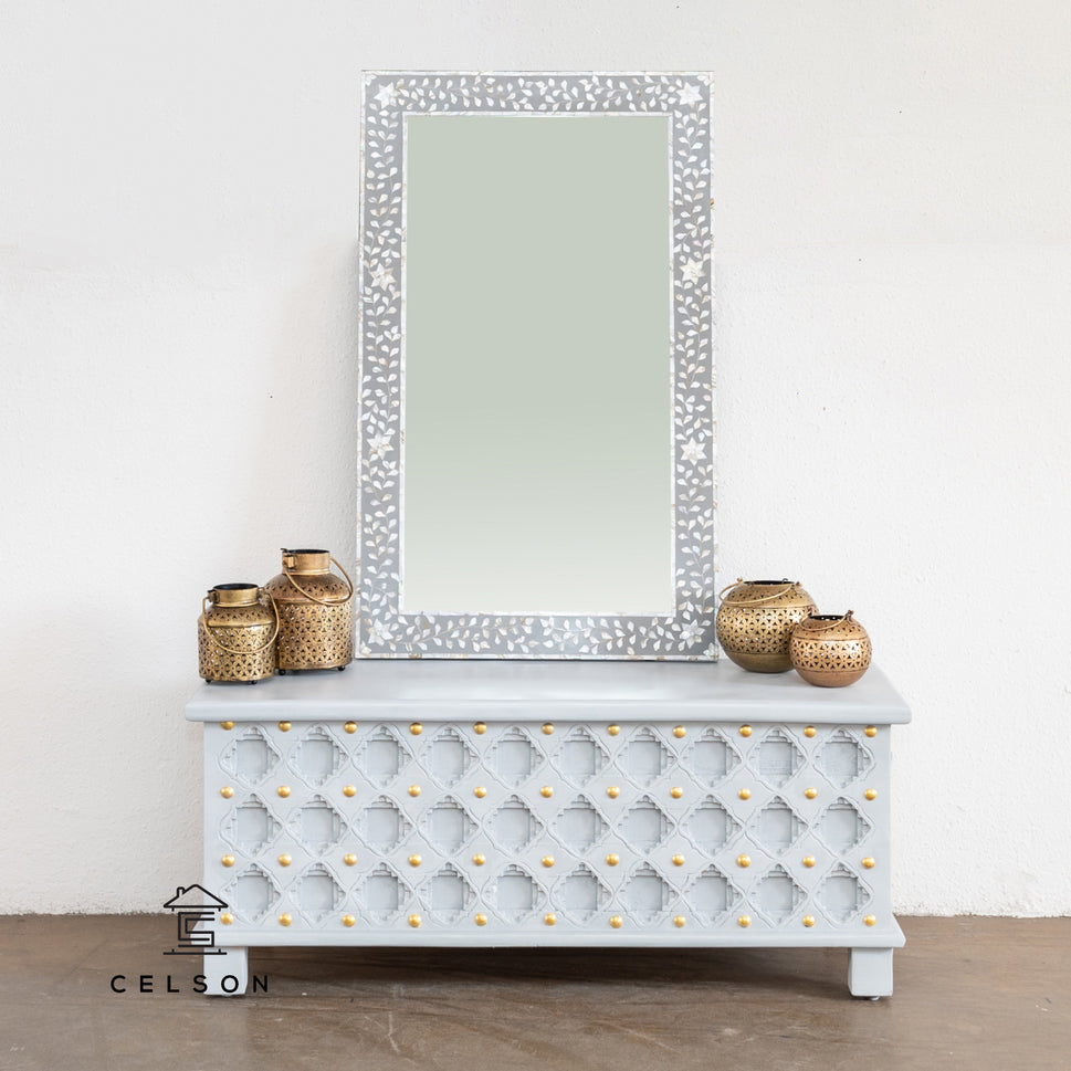 Ramona Mother of Pearl Inlay Mirror