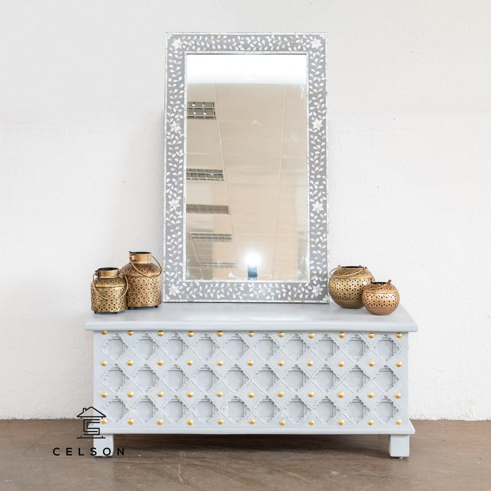 Ramona Mother of Pearl Inlay Mirror