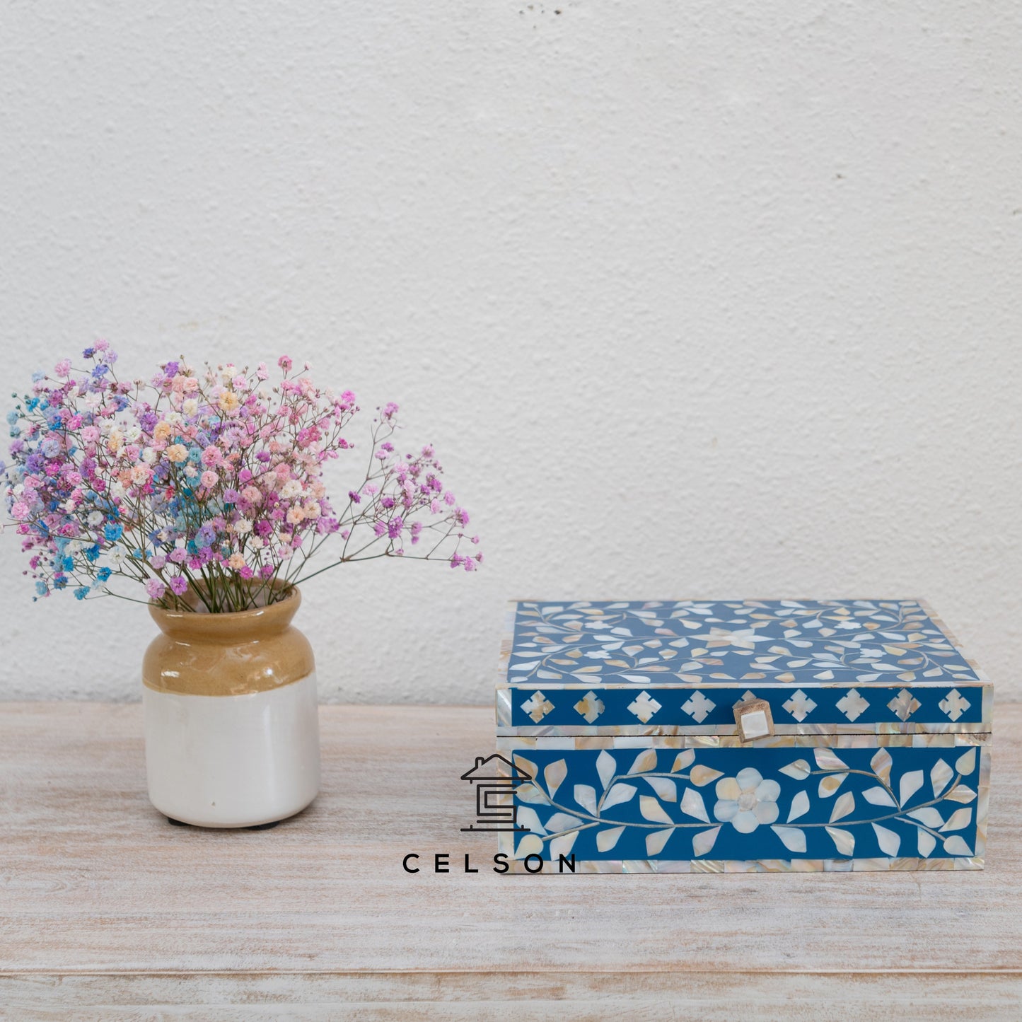 Penne Mother of Pearl Inlay Box