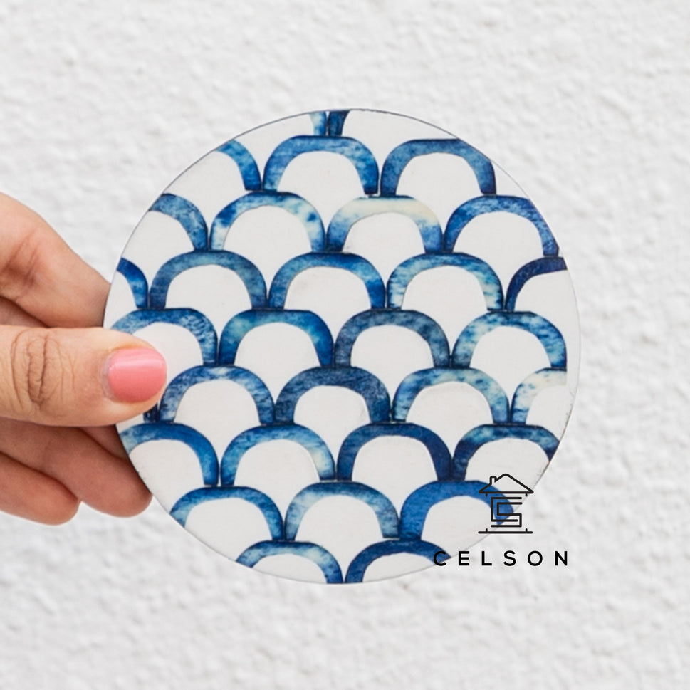 Ali Bone Inlay Coaster