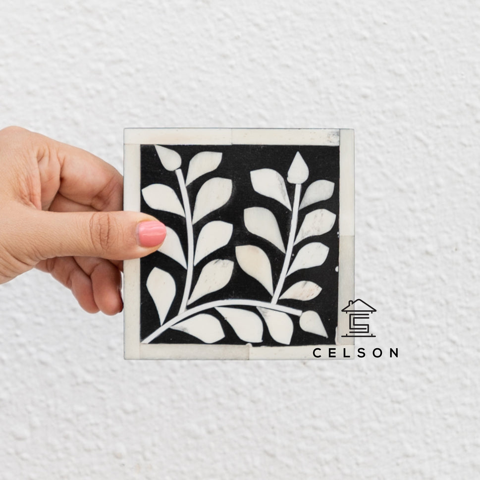 Justin Bone Inlay Coaster