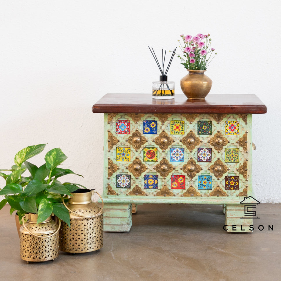 Keira Brass & Tile Heritage Trunk