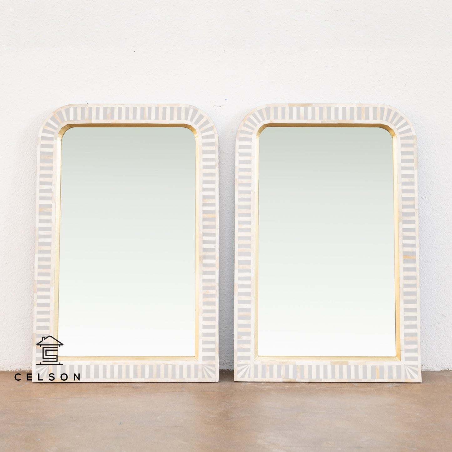 Lee Bone Inlay Mirror