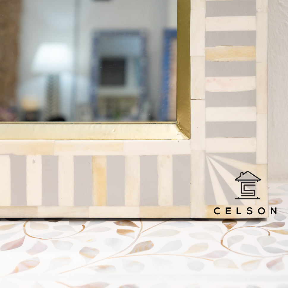 Lee Bone Inlay Mirror
