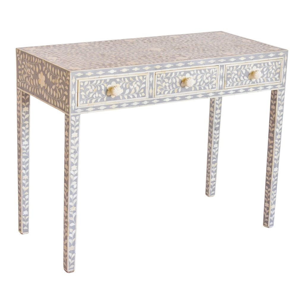 Anton Bone Inlay Console Table