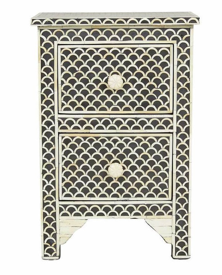 Jack Bone Inlay Bedside