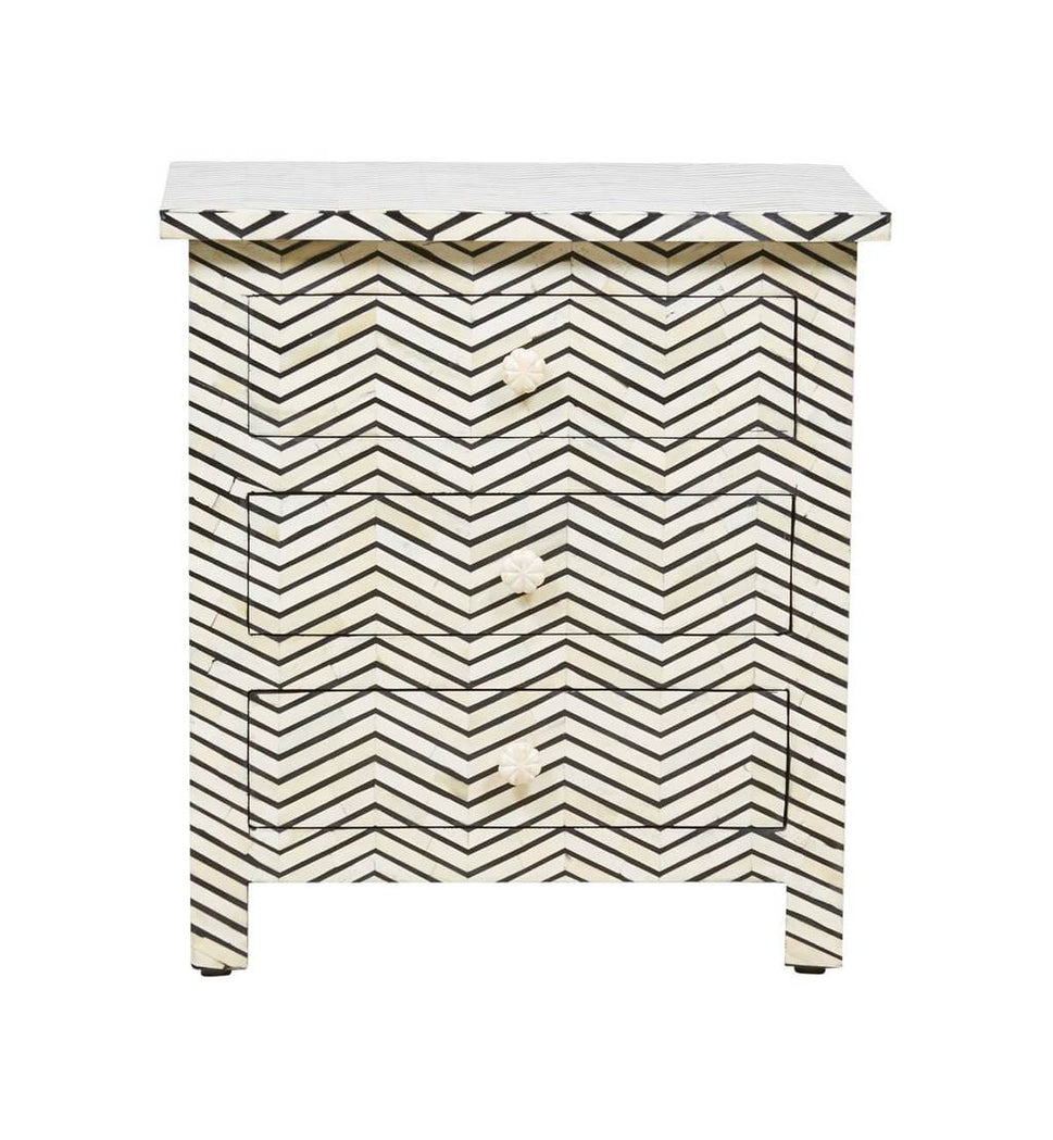 Riwi Bone Inlay Bedside