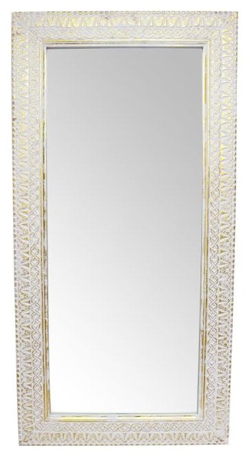 Riva Indian Wood Full Length Mirror
