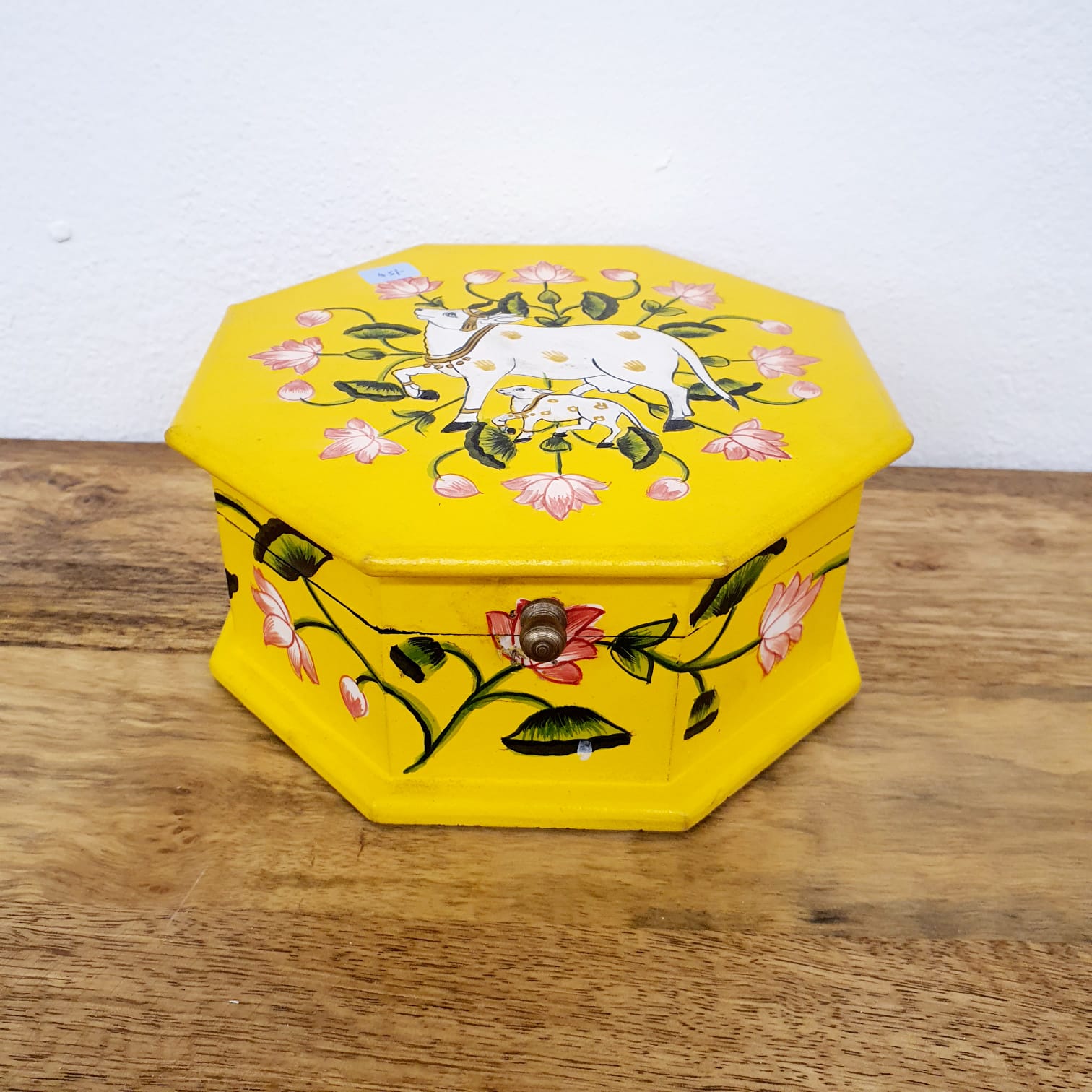 Rama Hand Painted Wooden Box