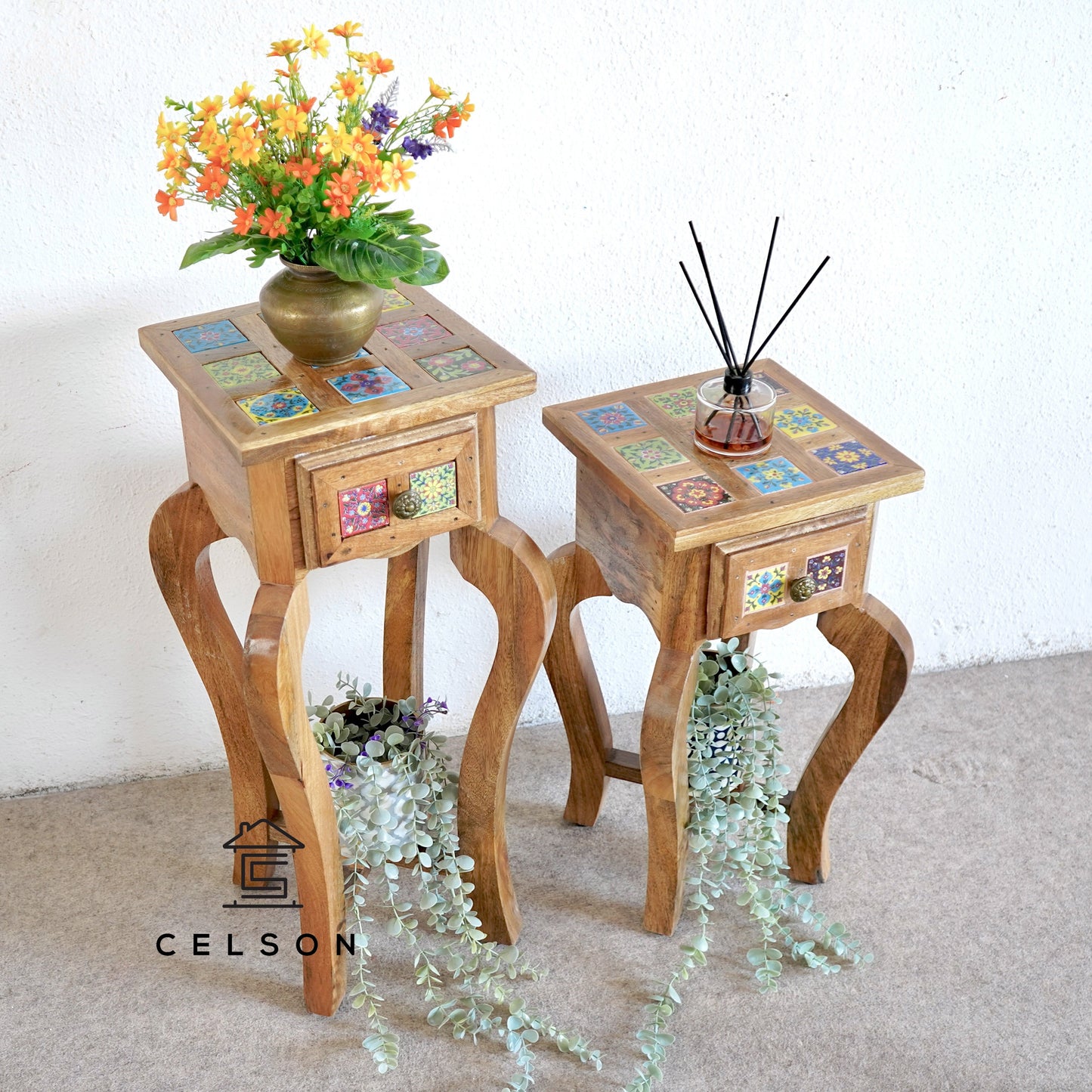 Shivi Tile Fitted Side table