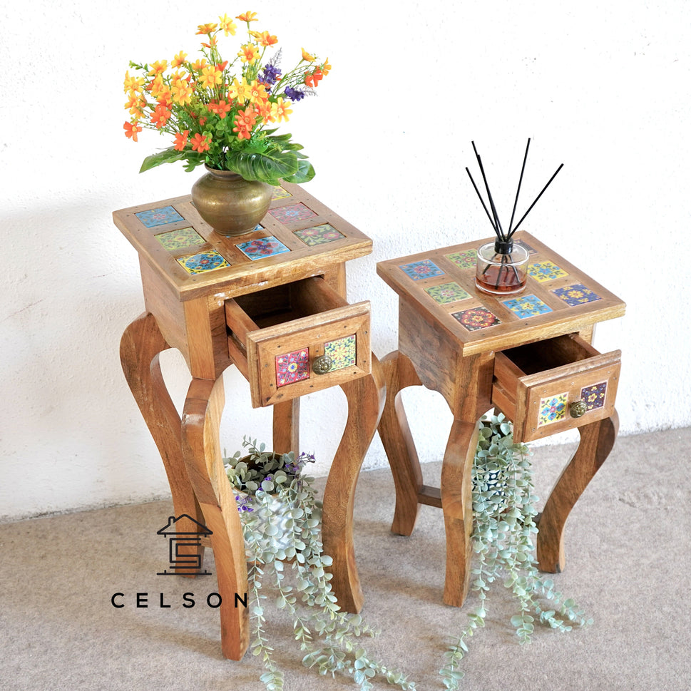 Shivi Tile Fitted Side table