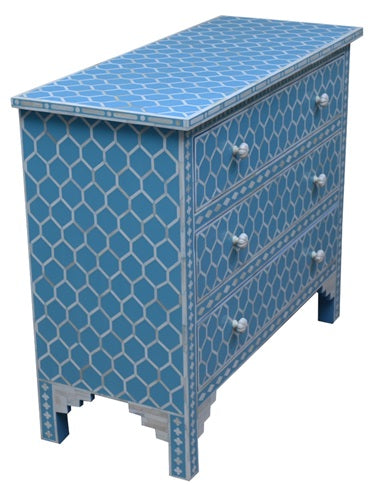 Patria Bone Inlay Chest with Mirror