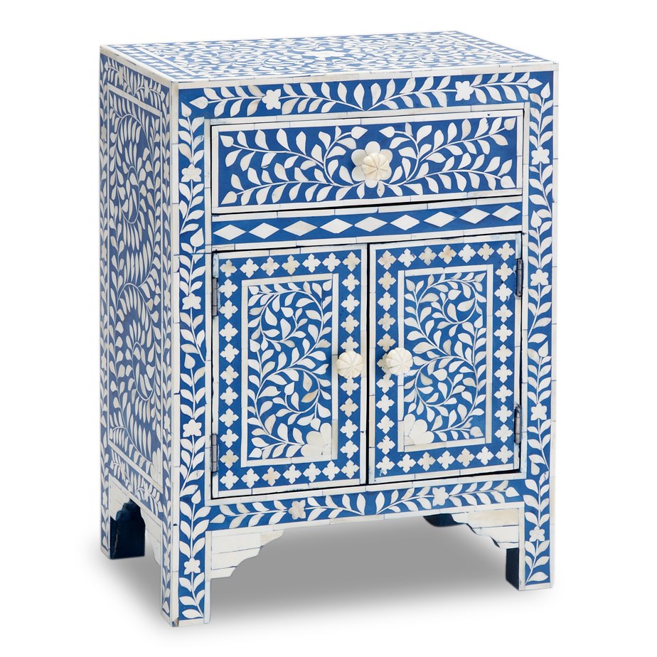Bernadette Bone Inlay Bedside