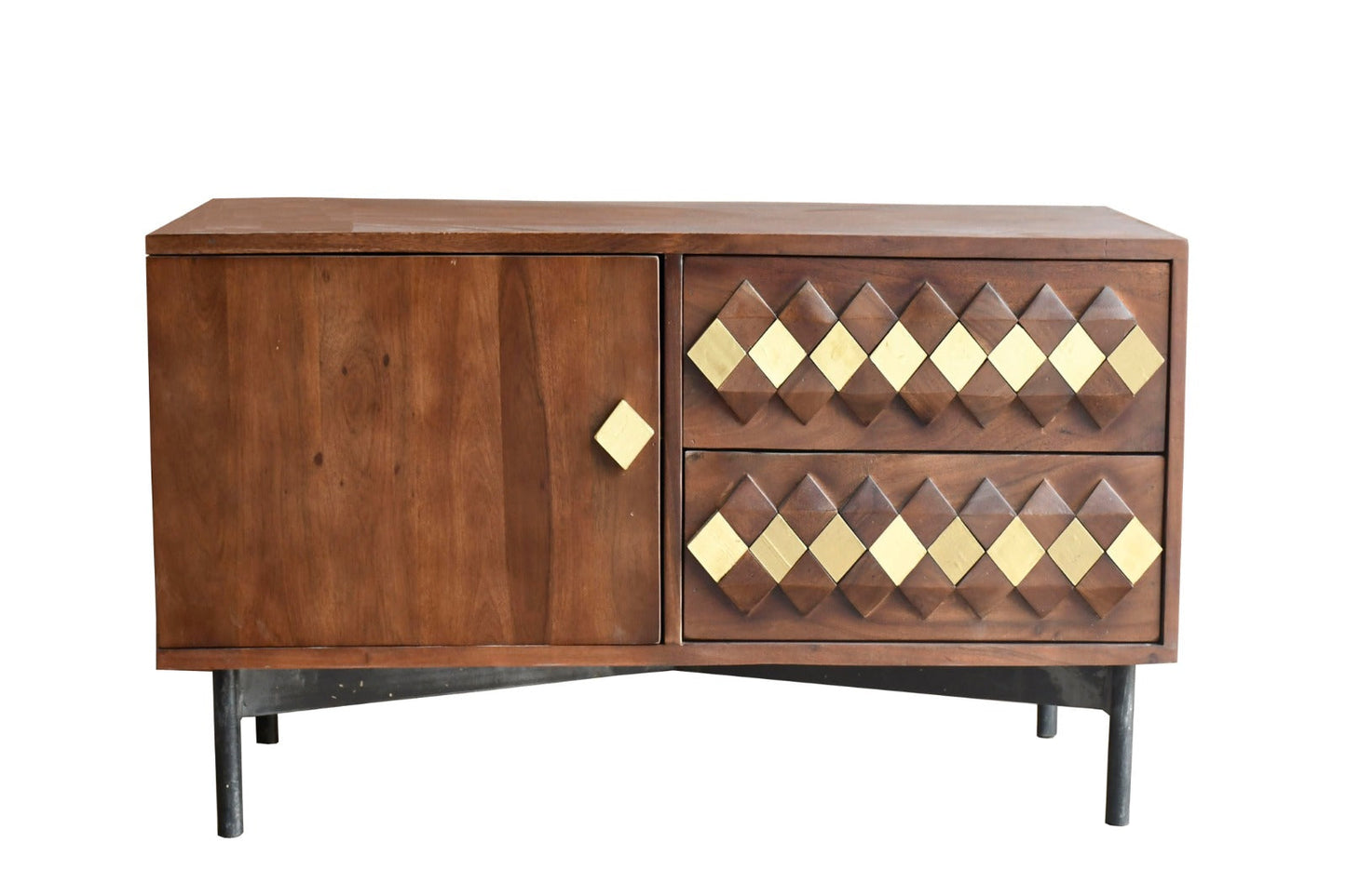 Blair Hand Carved Wooden TV Cabinet