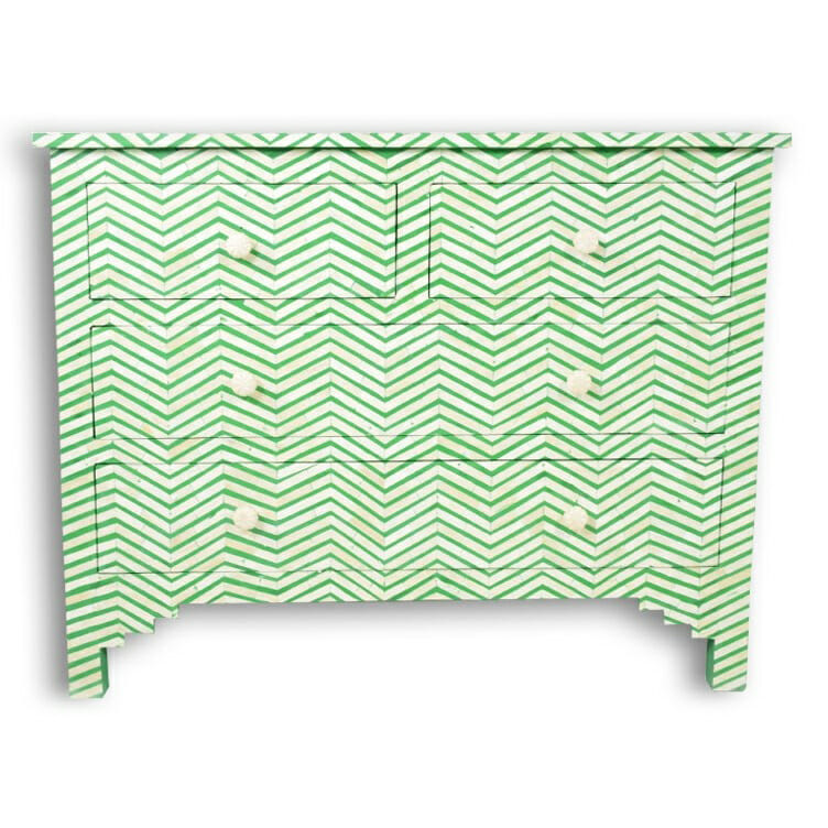 Isa Bone Inlay Chest of Drawer