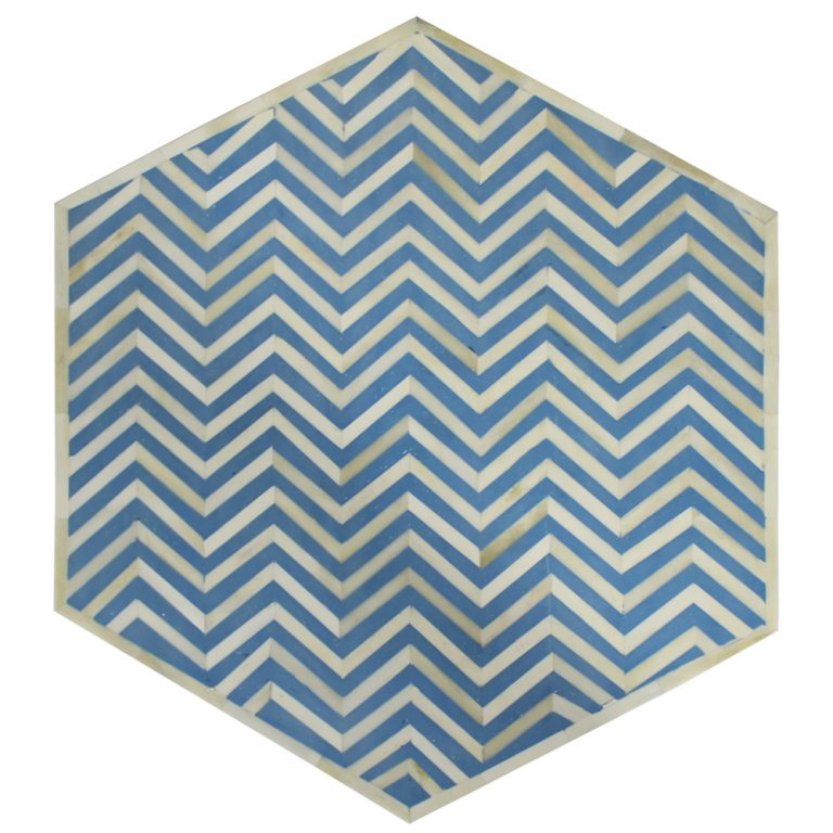 Gloria Bone Inlay Stool