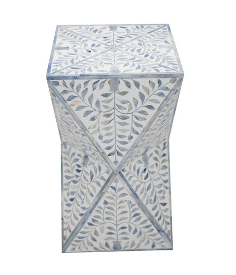 Jason Bone Inlay Stool