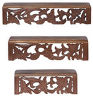 Switch Megan Wooden Wall Shelves Set of 3 2 image
