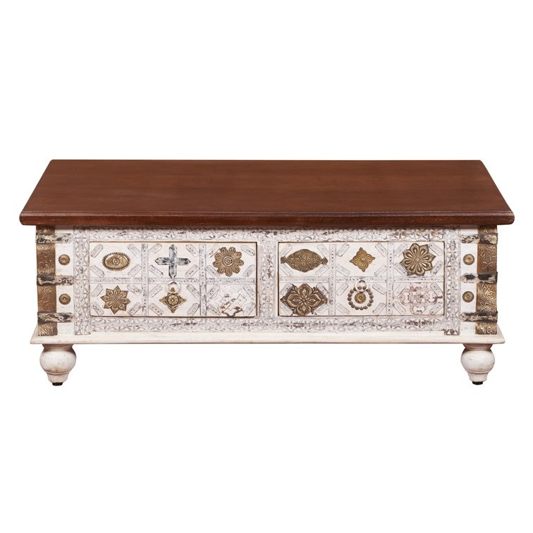 June Brass Fitted Coffee Table