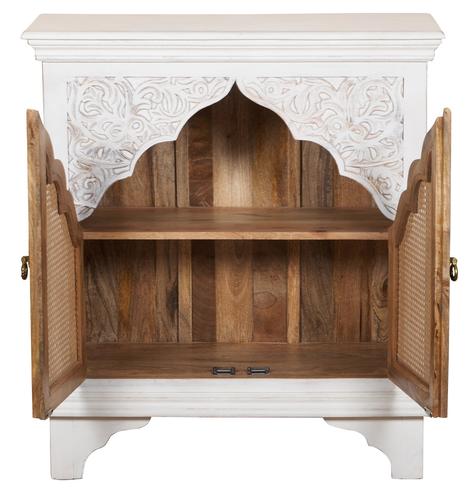 Isabelle Carved Wooden Cabinet