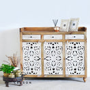 Switch Lucia Carved Wooden Shoe Cabinet 3 image