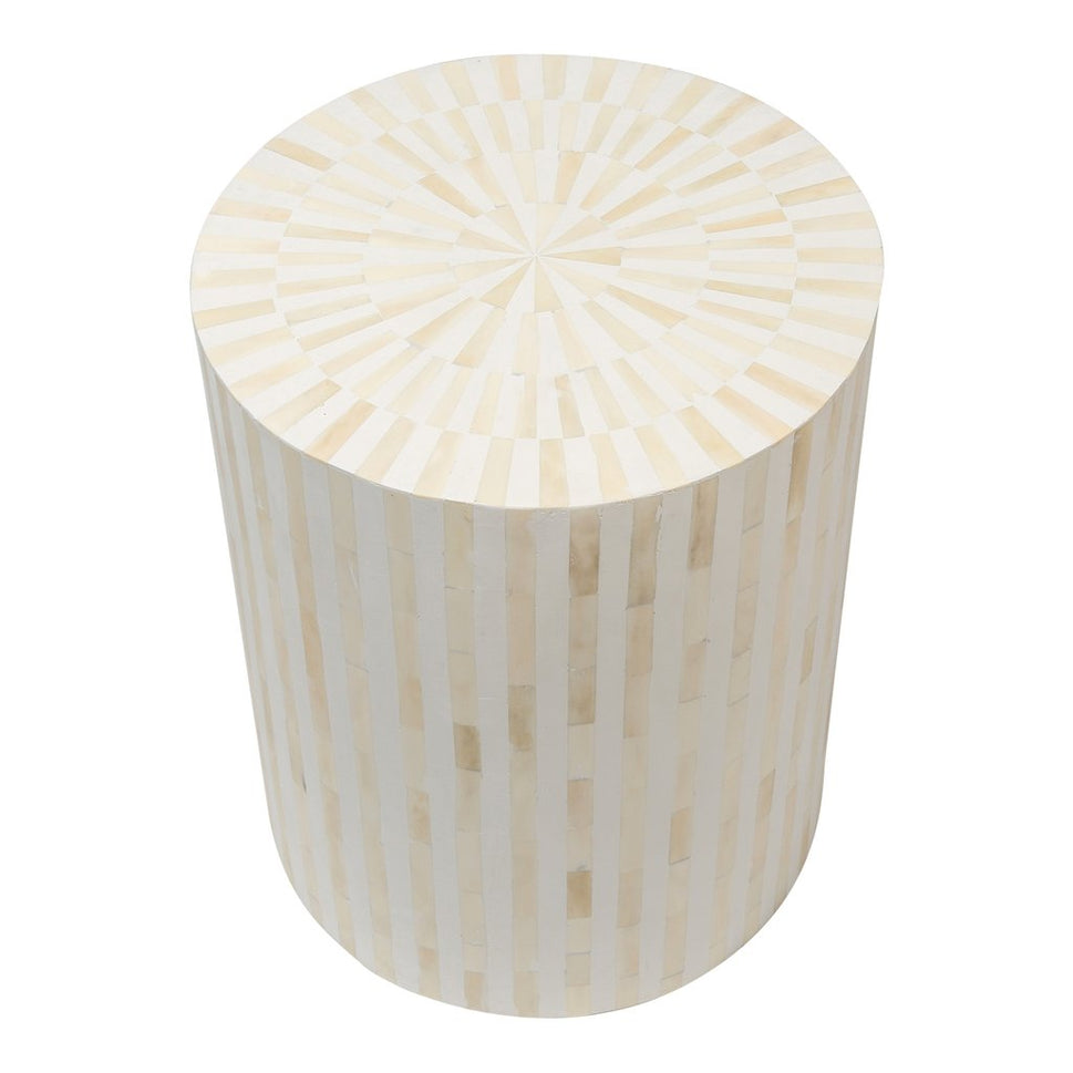 Lena Bone Inlay Stool