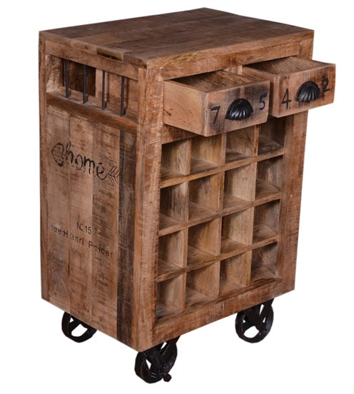 Baylee Wine Rack_Bar Cabinet
