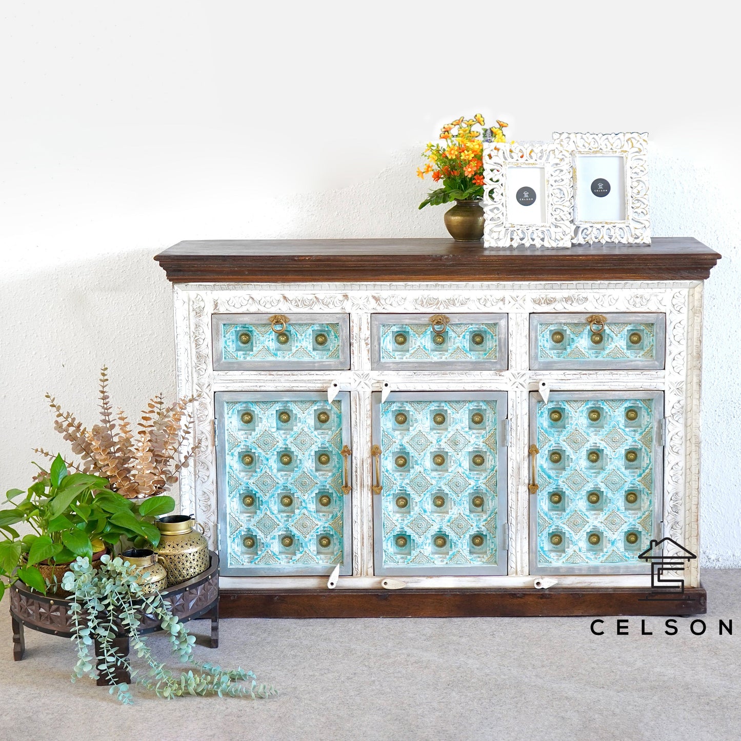 Wiki Carved Wooden Buffet