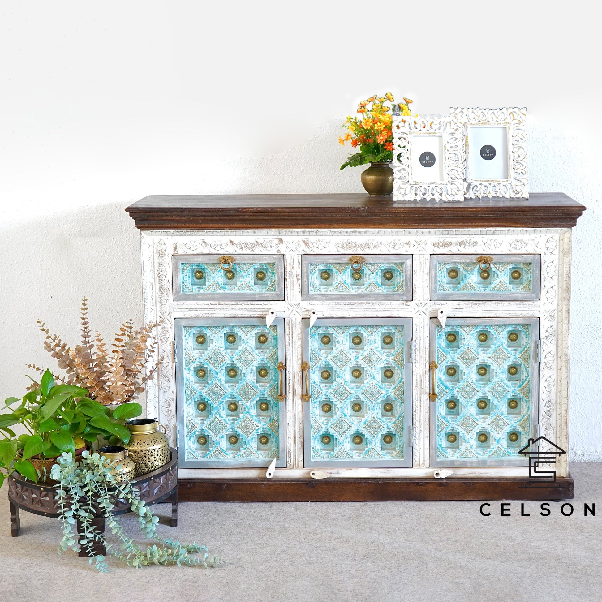 Wiki Carved Wooden Buffet