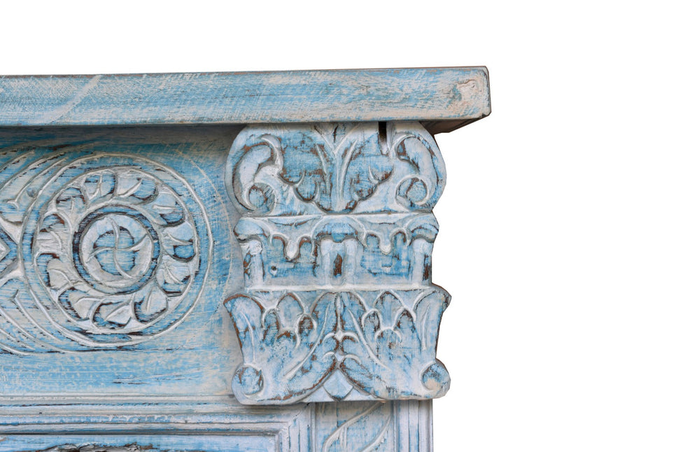 Koharu Hand Carved Wooden Console Table