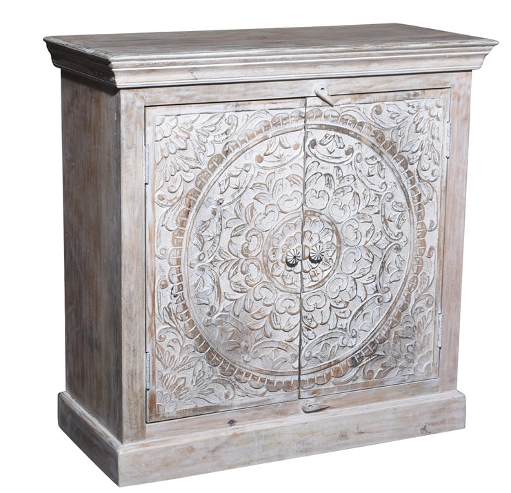 Rauch Wooden Carved Chest
