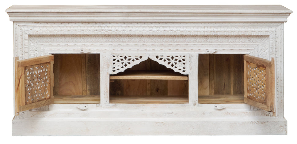 Anthony Hand Carved TV Cabinet