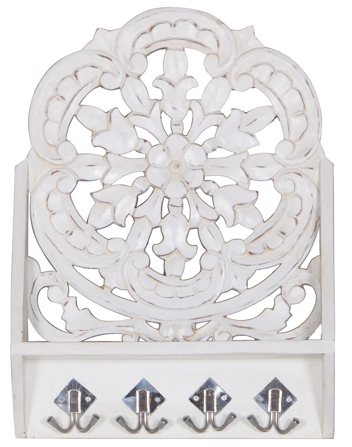 Liam Hand Carved Wall Shelve