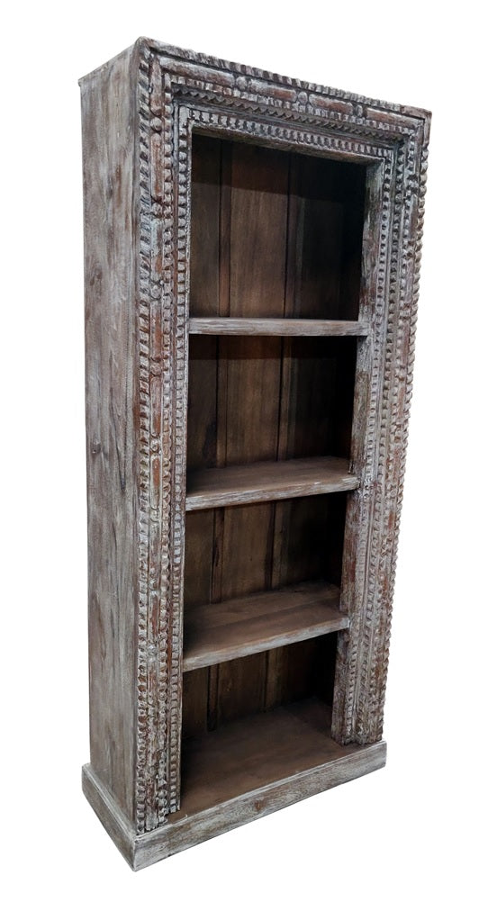 Kiti Carved Bookshelf