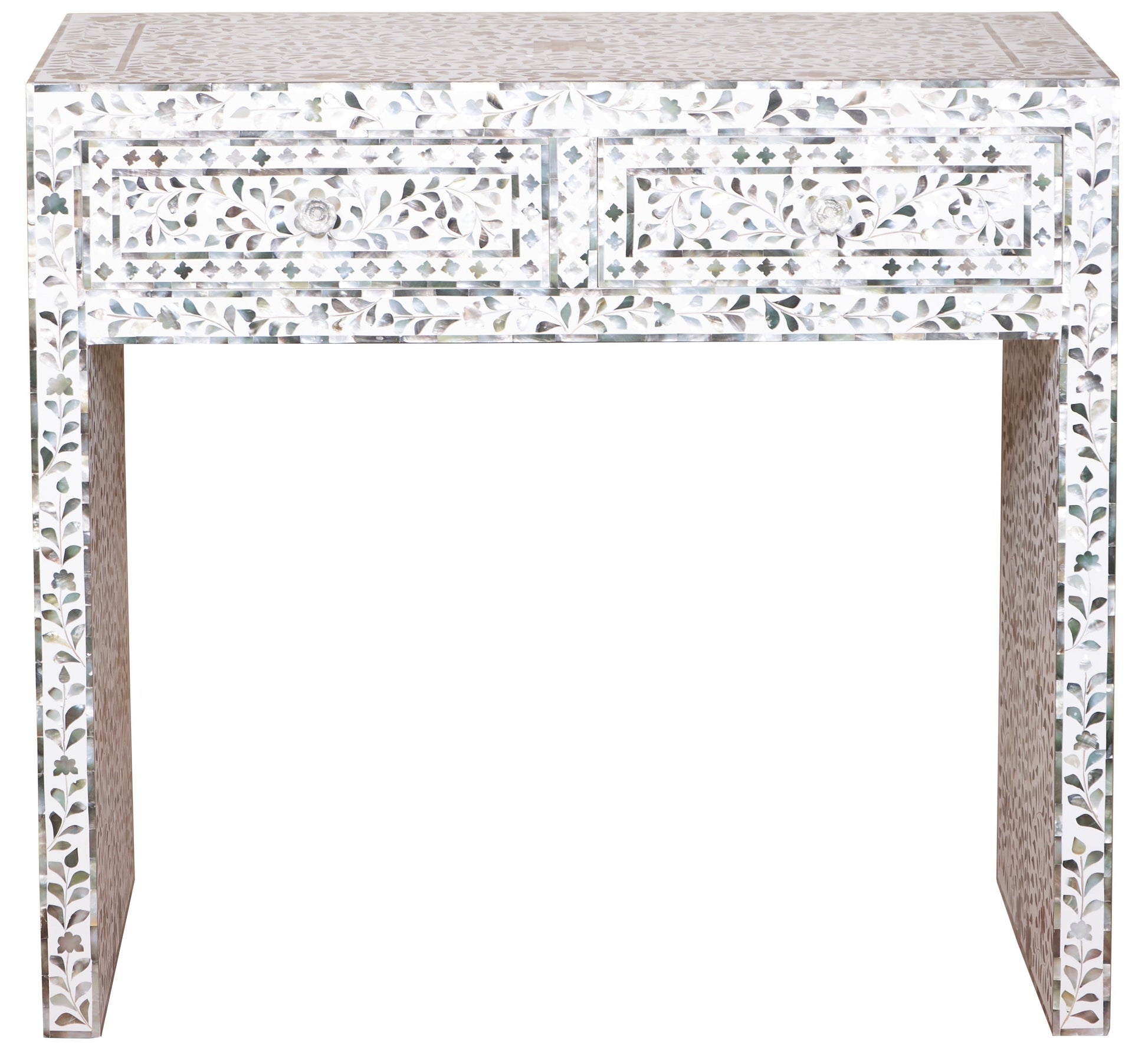 Clara Mother of Pearl Inlay Console Table