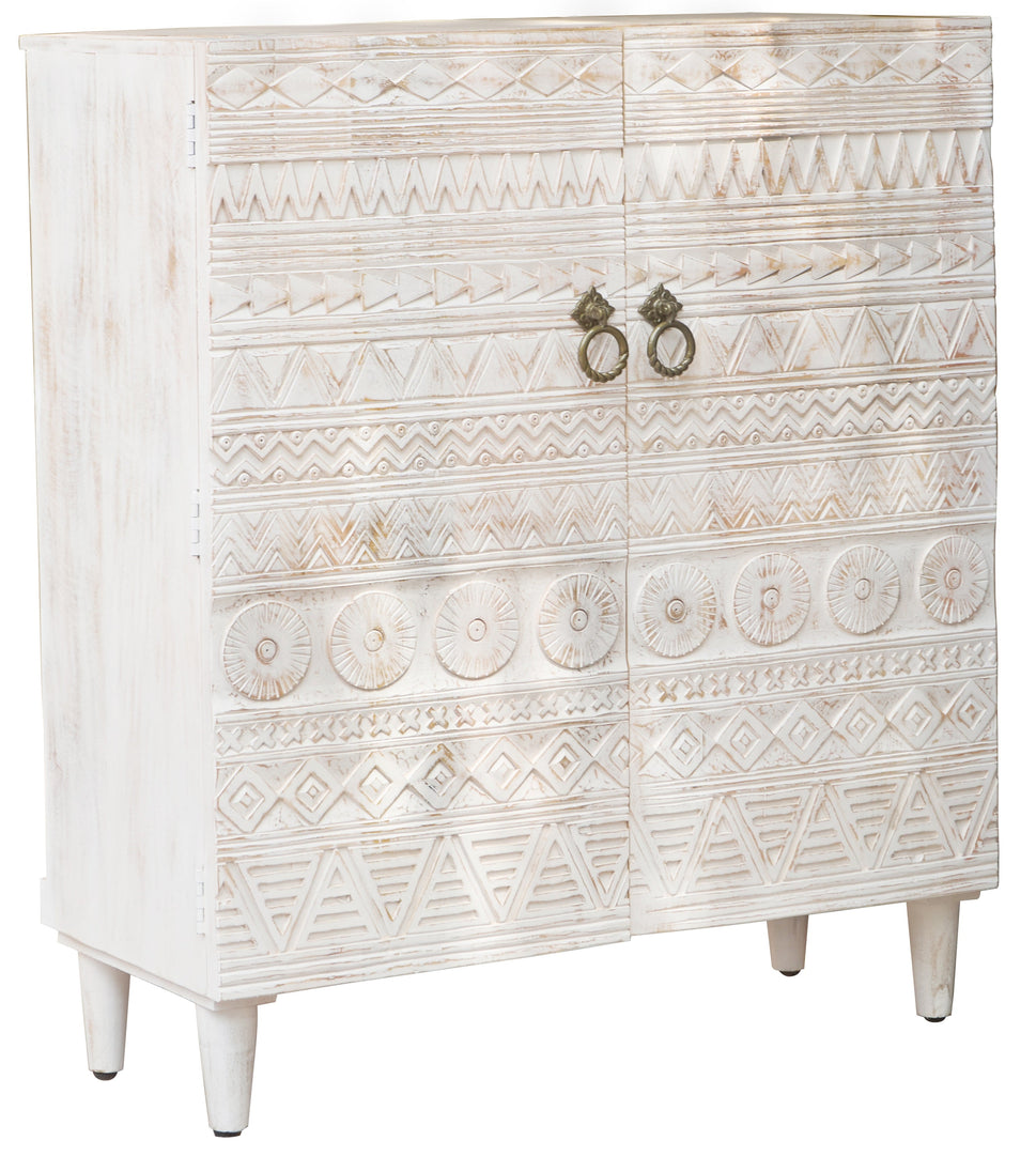 Zoe Wooden Bar Cabinet