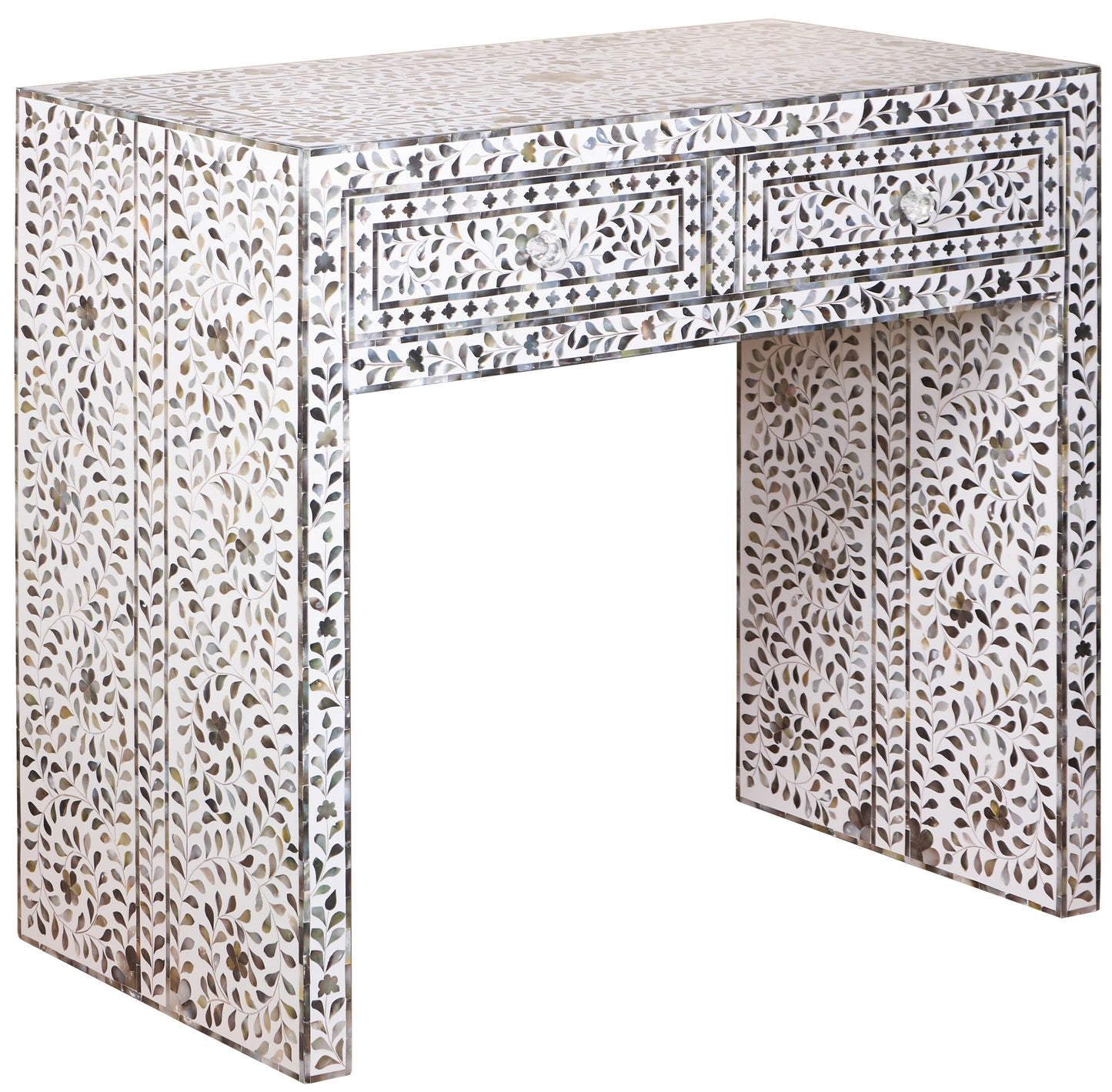 Clara Mother of Pearl Inlay Console Table