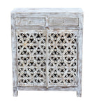 Switch Nico Hand Carved Wooden Shoe Cabinet 3 image