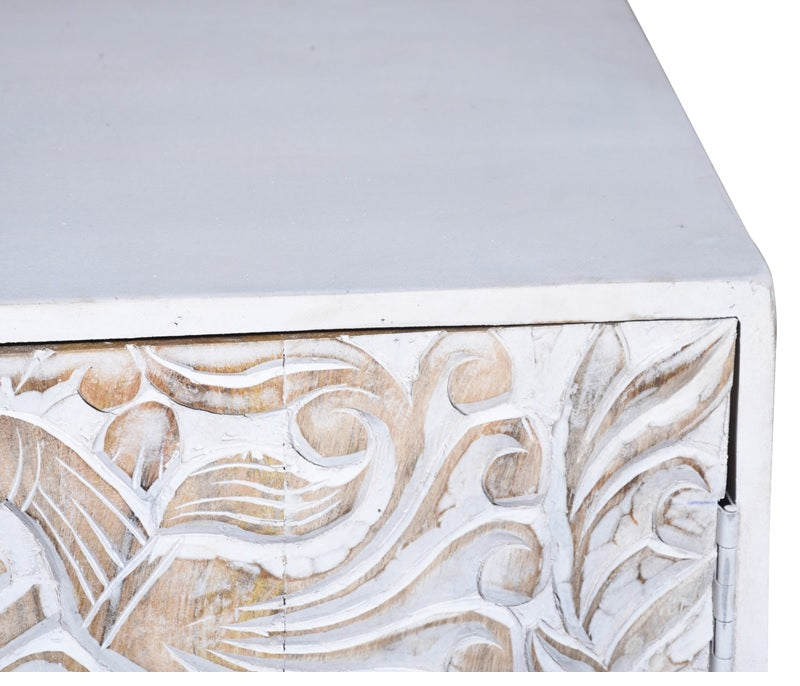 Helberg Wooden Carved Cabinet