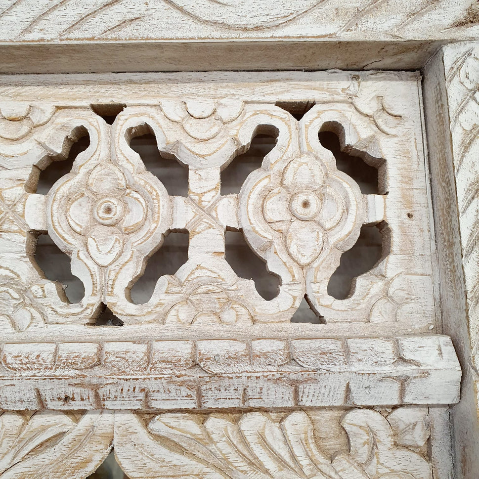 Joyce Carved Wooden  Mirror