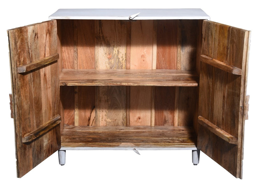 Helberg Wooden Carved Cabinet