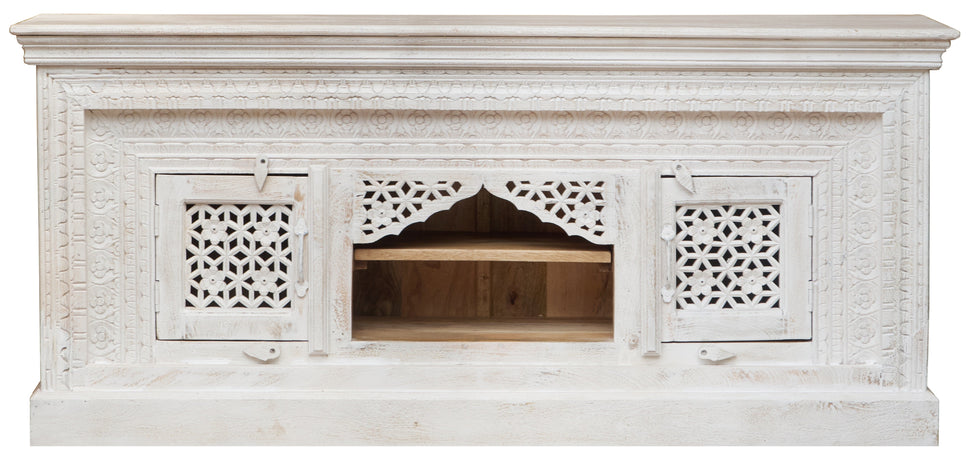 Anthony Hand Carved TV Cabinet