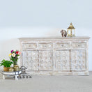 Switch Rosa Carved Wooden SideBoard 3 image