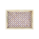 Switch Elias Bone Inlay Tray with Geometric Pattern 3 image